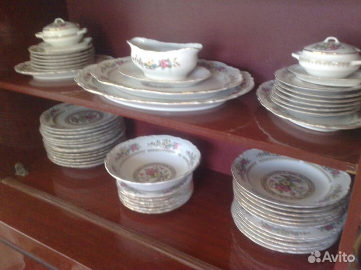 Японский антикварный столовый сервиз Sone 3686