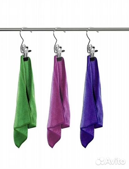 Крючок с прищепкой хозяйственный и торговый