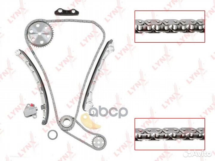 Комплект цепи mazda 6 05- TK0078 lynxauto