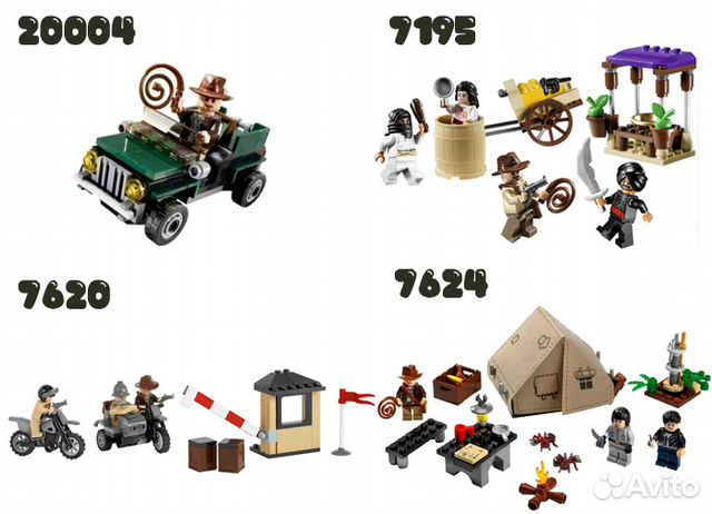 lego indiana jones 7624