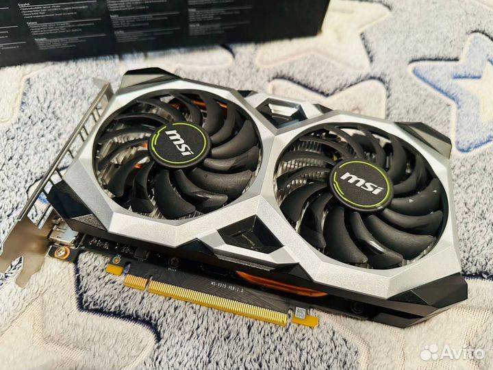 Видеокарта MSI GTX 1660 super ventus XS OC