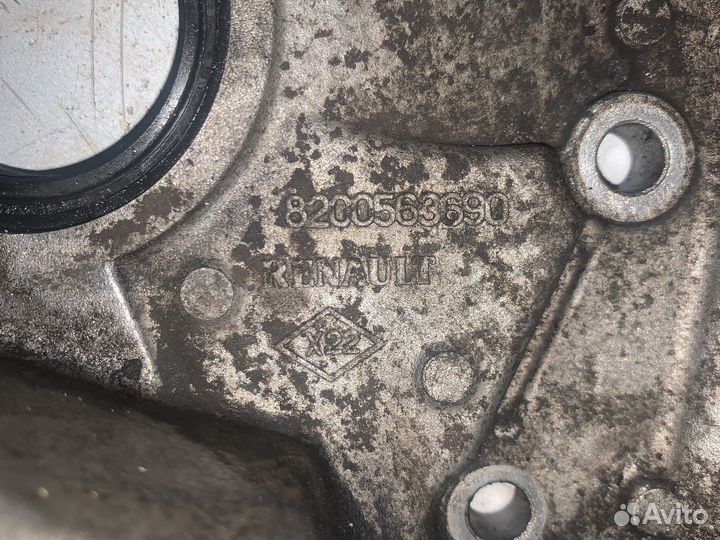 Крышка двигателя передняя megane 2