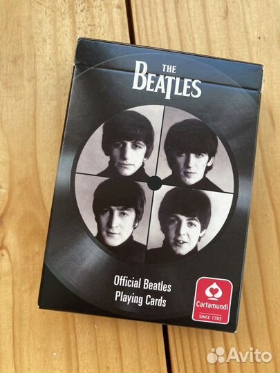 Коллекционные игральные карты The beatles