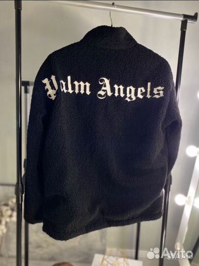 Двухсторонняя куртка барашка palm angels