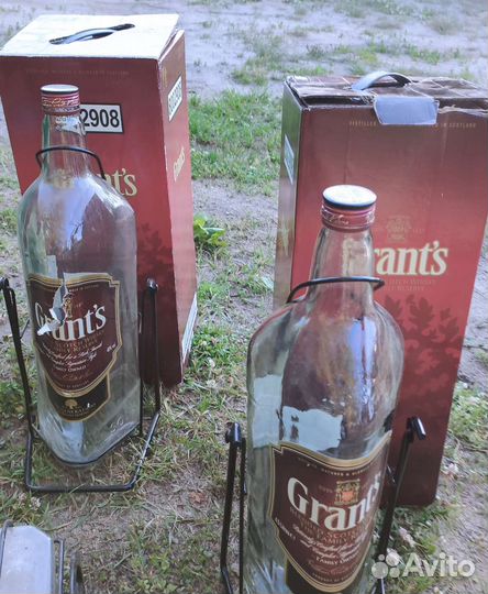 Бутылка от виски 4.5 литра