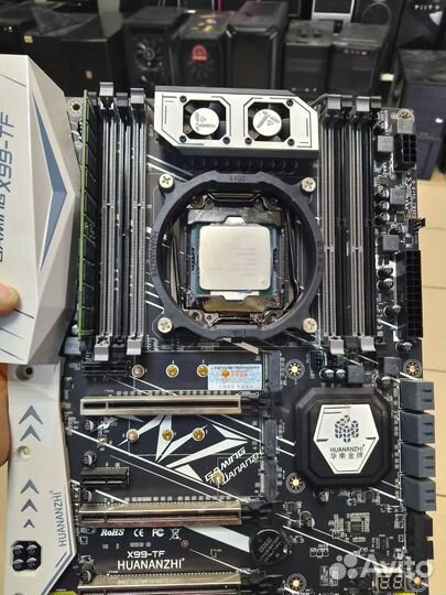Материнская плата + xeon 2673 + 16gb