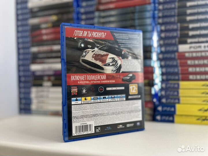 Диск игра для sony ps 4 Need for speed rivals