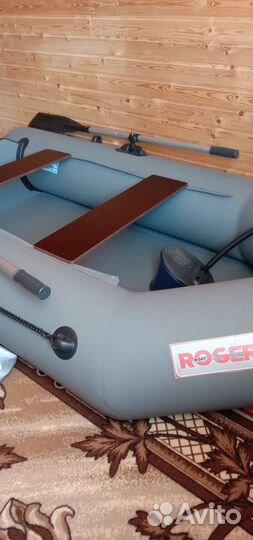 Надувная лодка пвх бу с мотором