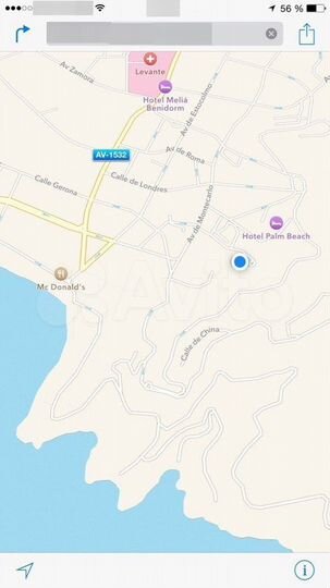 2-к. квартира, 59 м² (Испания)