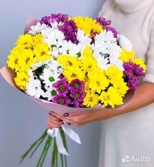 Букет хризантем