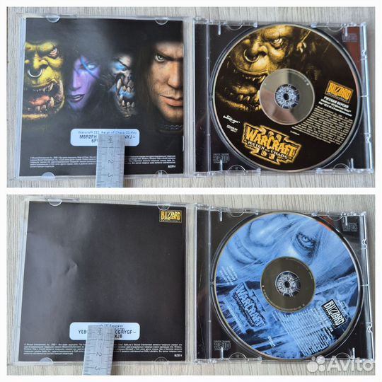 7 cd с игрой WOW. Warcraft
