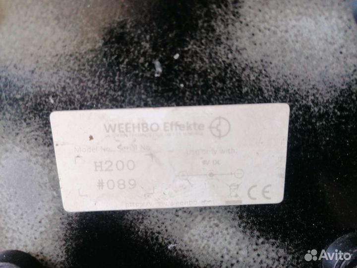 Гитарная педаль Wheebo Morbid drive Hi Gain Dist