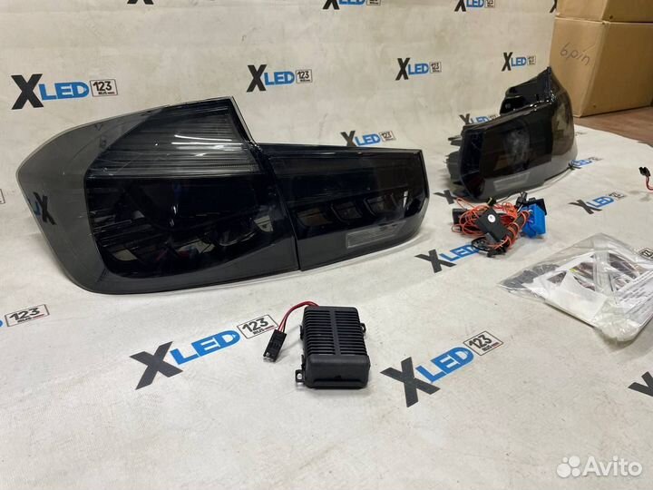 BMW f30 фонари LED m performance в стиле M4 CS