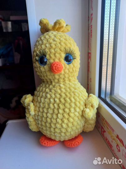 Игрушка цыпленок