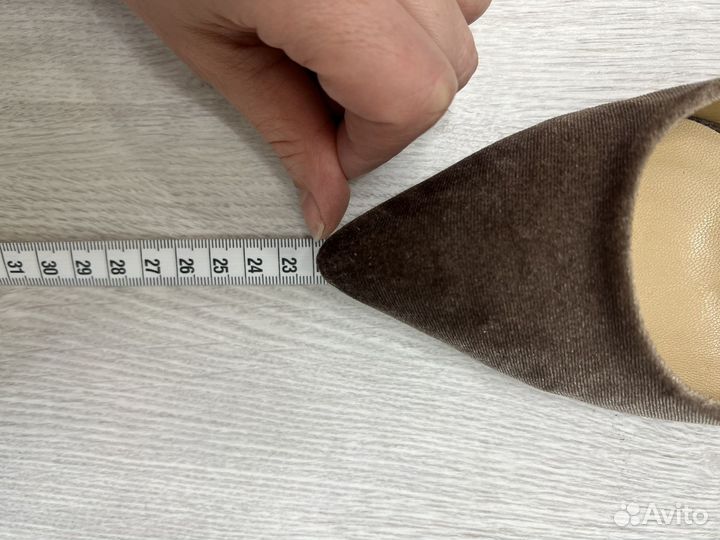 Туфли лодочки коричневые 39 размер