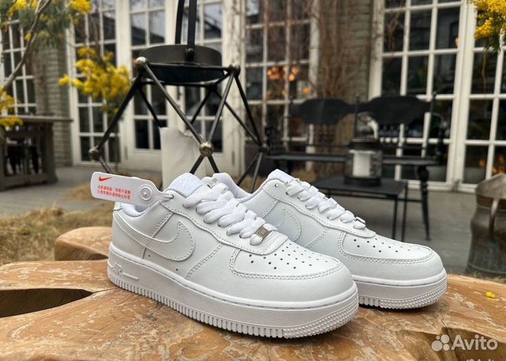 Кроссовки Nike Air Force 1 low white мужские