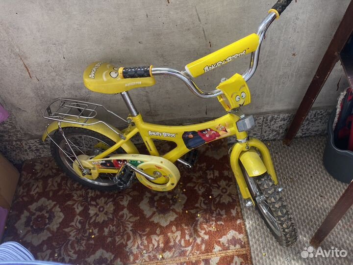 Детский велосипел Angruly Birds от 2,5 лет