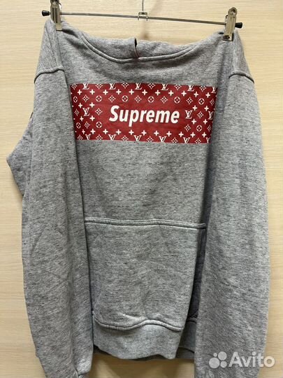 Худи louis vuitton supreme