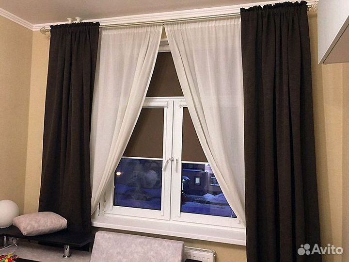 Шторы рулонные