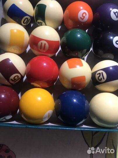 Шары для бильярда 38мм