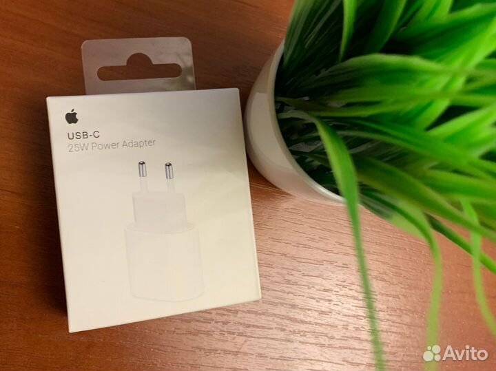 Адаптер apple 25w