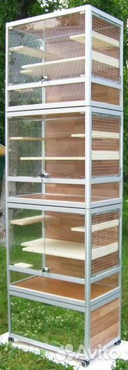 Клетки витрины для шиншилл, дегу, других грызунов