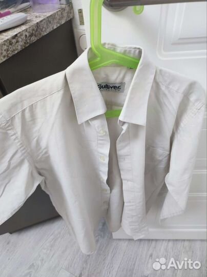 Рубашки школьные 10-12 лет