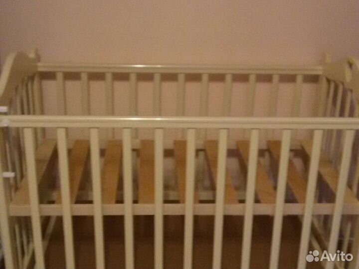 Детская кровать 120х60см. с ящиком