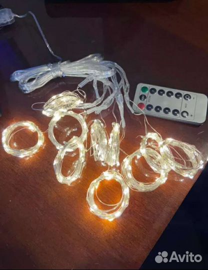 Гирлянда штора 3х3