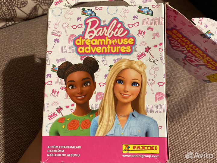 Barbie наклейки panini