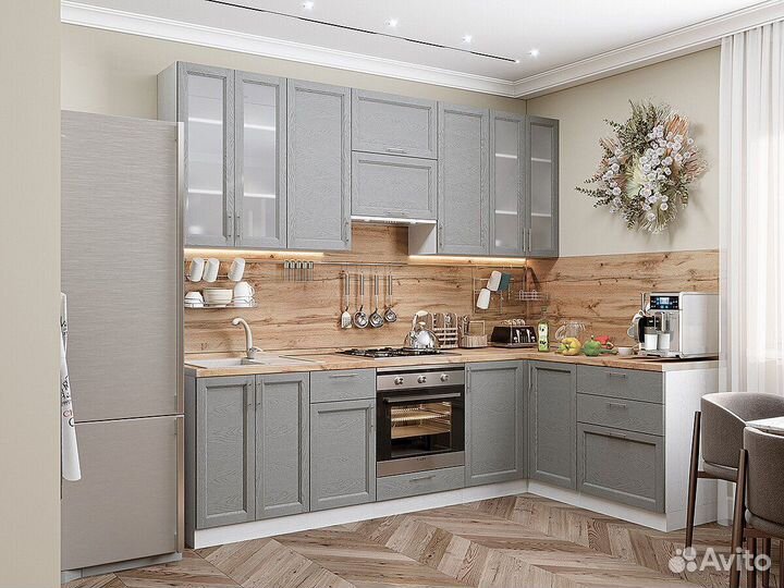 Кухня угловая Стокгольм-436