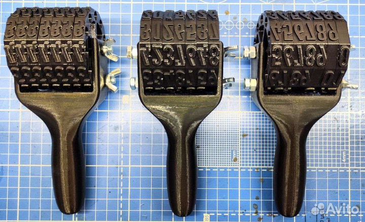 Военный клейматор, нумератор, датер