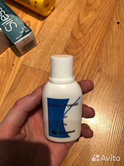Новая, закрытая пудра, антисептик-заживин