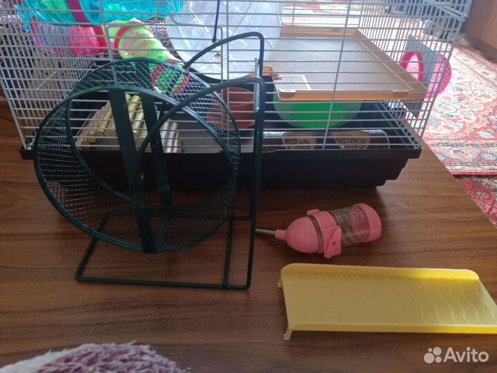Большая клетка для хомяка с лабиринтом