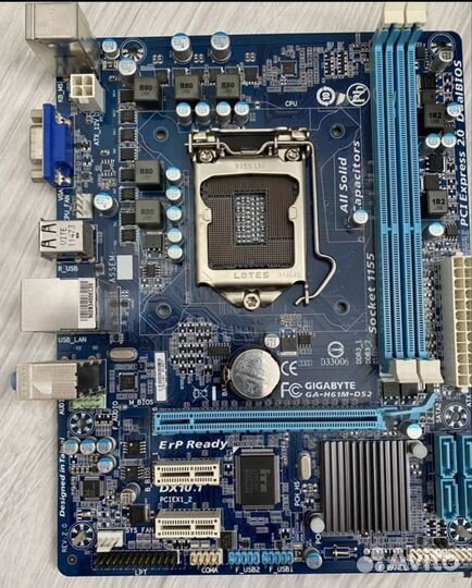 Материнская плата 1155 с процессором Core i5 3330