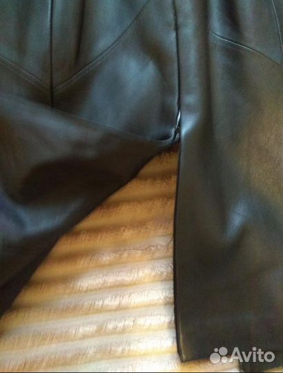 Кожаный плащ