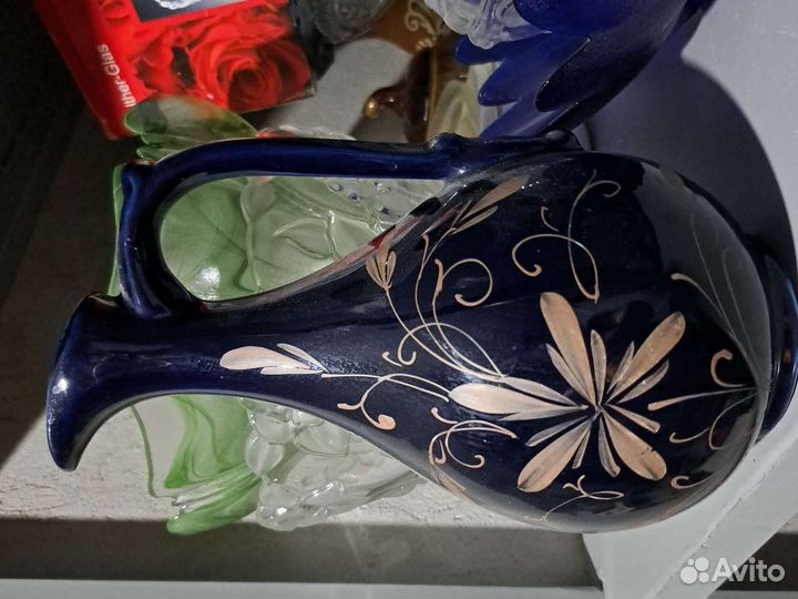 6 стаканов и кувшин.luminarc.посуда