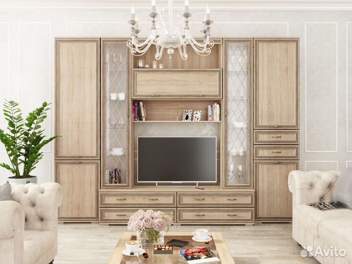 Тумба для тв с ящиками