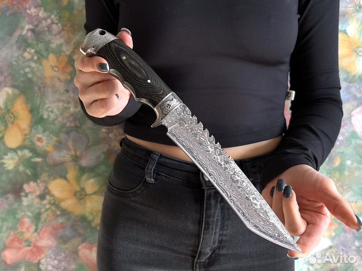 Нож охотничий, туристический 