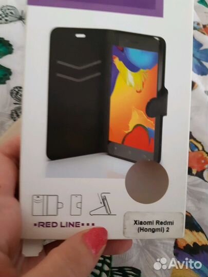 Чехол книжка на телефон Xiaomi Redmi 2