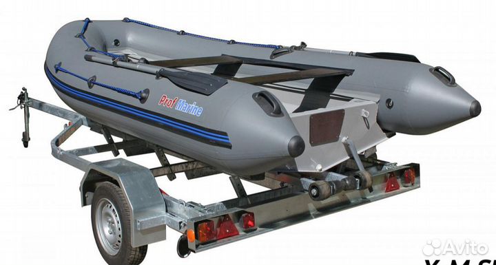 Лодка риб профмарин рм 380 RIB С ал.корпусом tumen