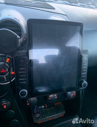 Магнитола Ssang yong Kyron android Tesla новая