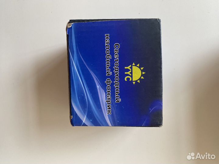 Фонарик налобный (новый)