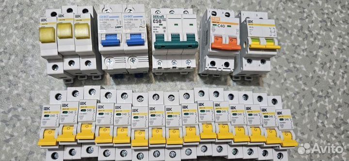 Автомат 1p 2p 3p от 20А до 125А