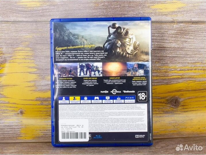 Игра Fallout 76 для PlayStation 4, субтитры на рус