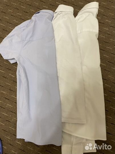 Белая рубашка р 158