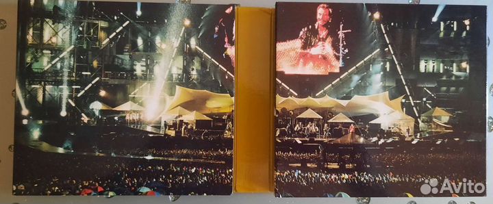 Концертный альбом Johnny Hallyday 98