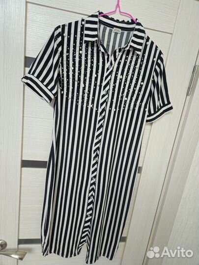 Рубашка платье летнее