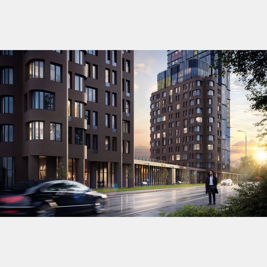 1-к. квартира, 39,1 м², 6/43 эт.