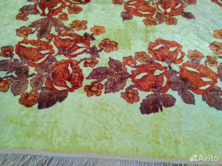 Старинный текстиль СССР скатерть плюш,постель